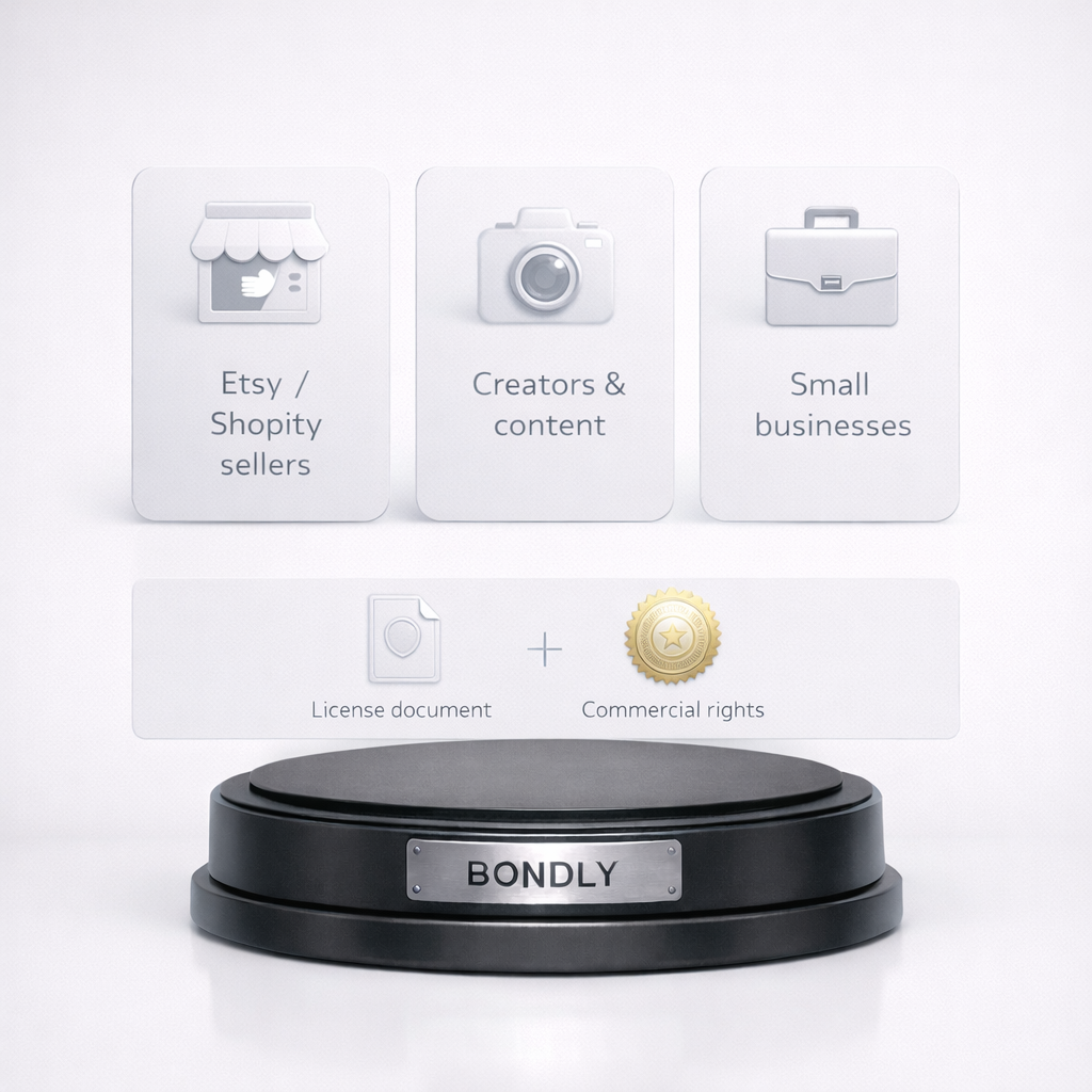 Lizenz für kommerzielle Nutzung (3D-Modell)