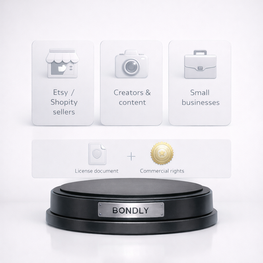 Lizenz für kommerzielle Nutzung (3D-Modell)