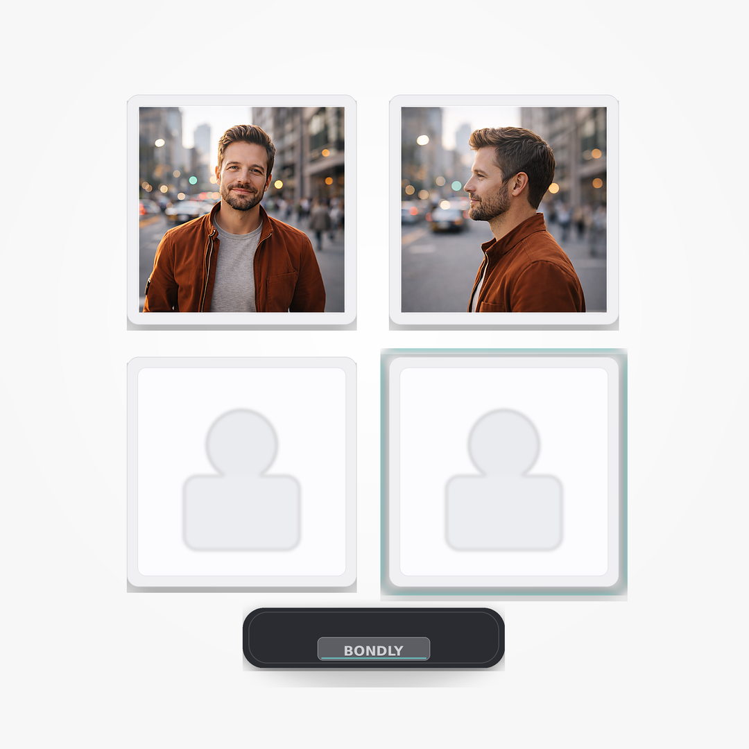 3-Photo Upload Figure (1–4 Photos) Bust or Full-Body