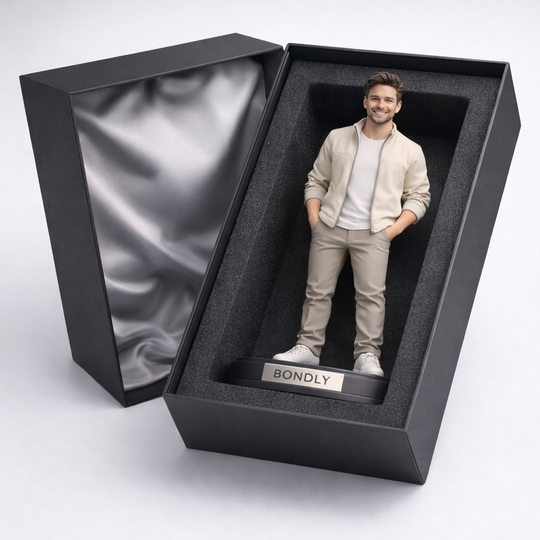 2 - Designed Portrait Figure (Form + 1 Photo) — Bust or Full-Body