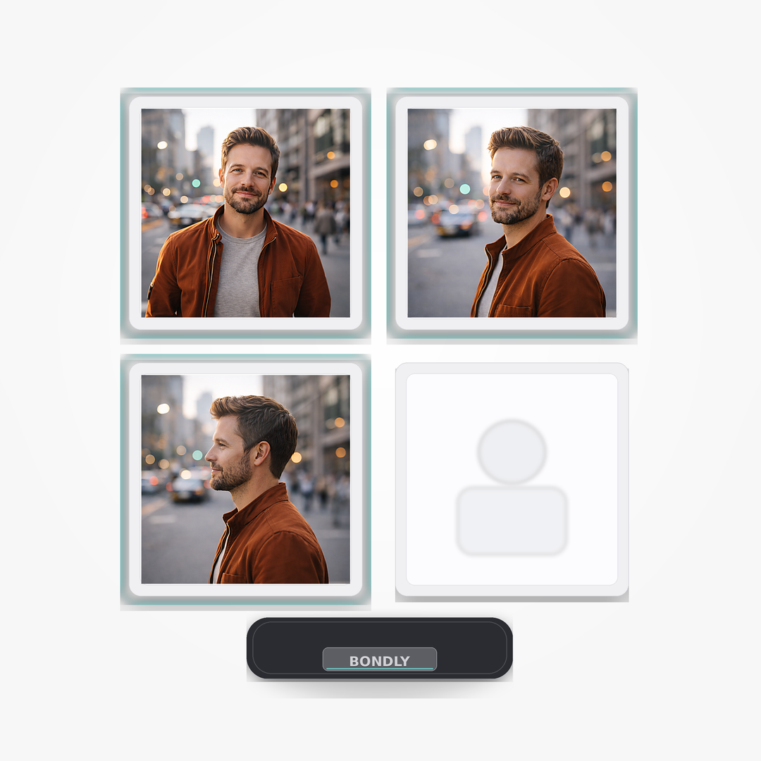 3-Photo Upload Figure (1–4 Photos) Bust or Full-Body