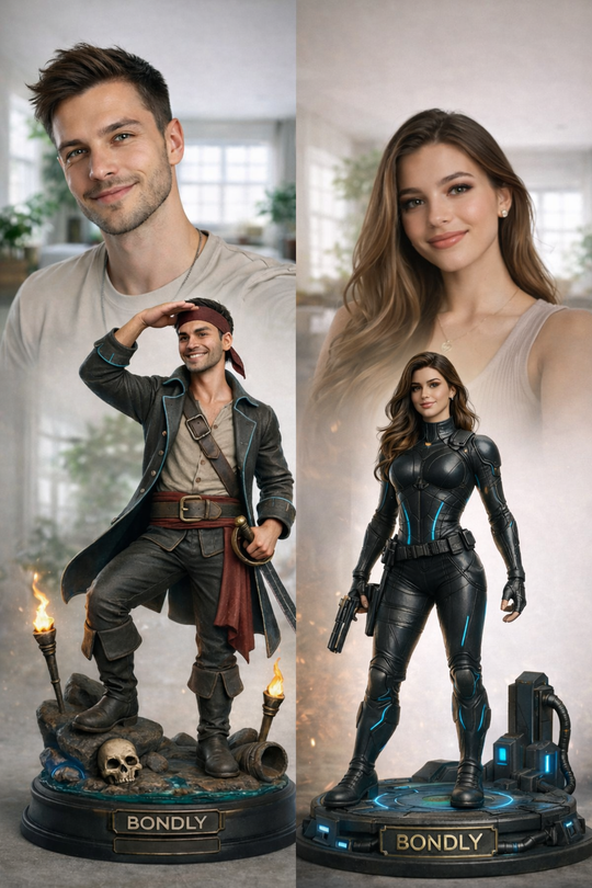 P2 - Designed Portrait Figure (Form + 1 Photo)