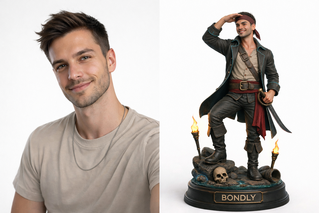 P2 - Designed Portrait Figure (Form + 1 Photo)