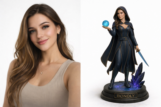 P2 - Designed Portrait Figure (Form + 1 Photo)