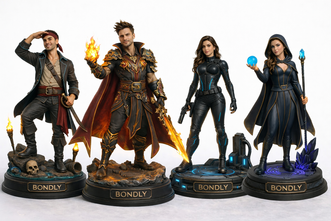 P2 - Designed Portrait Figure (Form + 1 Photo)