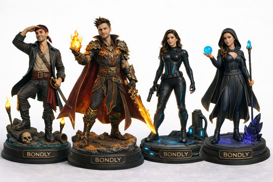 P2 - Designed Portrait Figure (Form + 1 Photo)